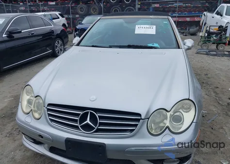 2005 Mercedes-Benz Clk 500 z USA, uszkodzony, nr VIN WDBTK75G35T044259